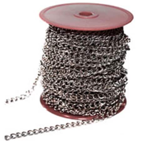 Baron Mfg No.90 x 82 ft. Chain Hby Nickel Plate Twist 7187917